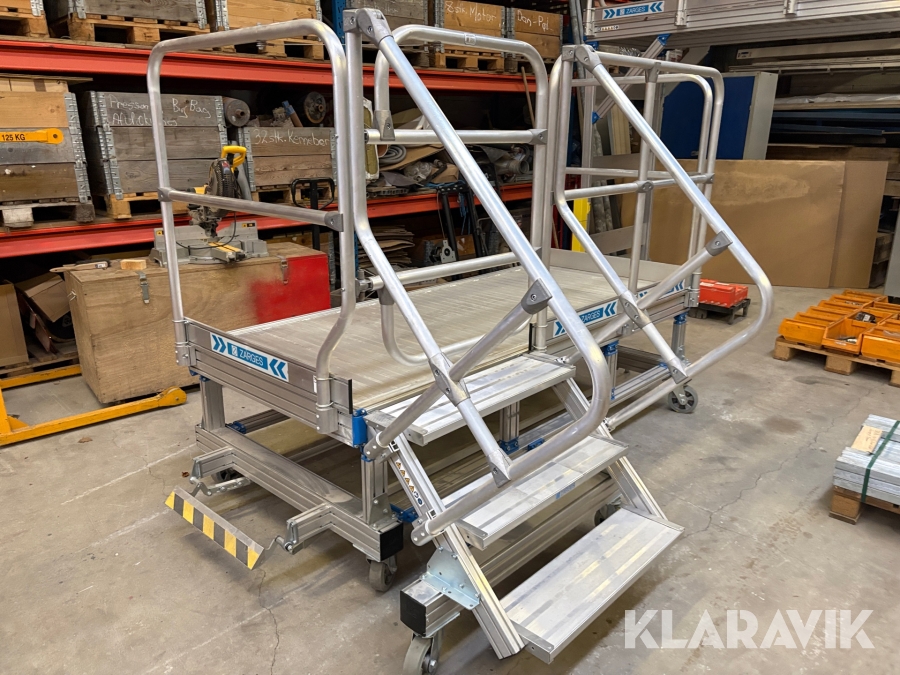 Repos Zarges 3 meter til maskin og service