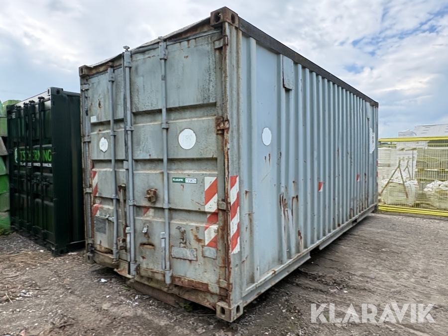 Container på meder - 20 fod