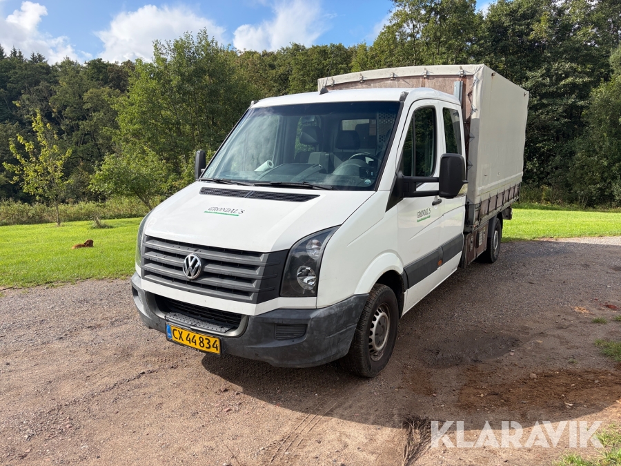 Varebil Volkswargen Crafter Dobbeltkabine