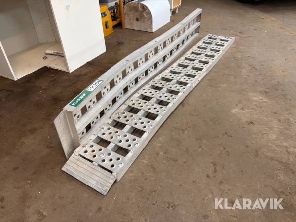 Sliske til trailer 2 styk aluminium