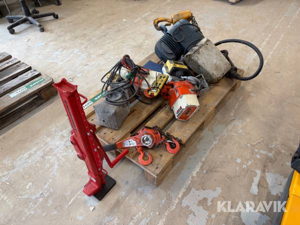 Taljer, donkraft og hejseværk Demag