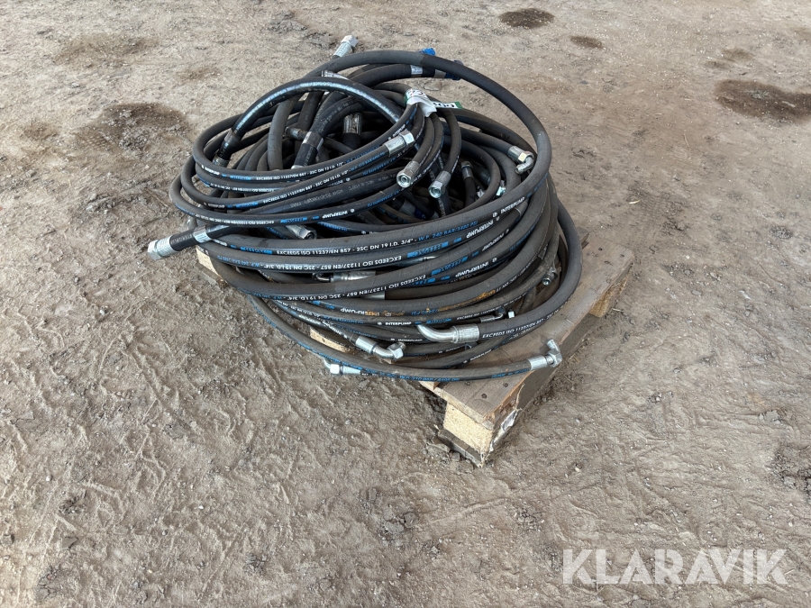 Hydraulik slanger Hipac Exceeds ISO flere størrelser