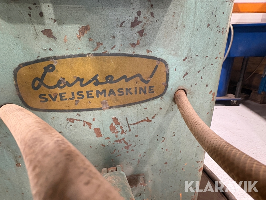 Punktsvejser Larsen - Dansk svejsemaskine fabrik TP-40-800/D