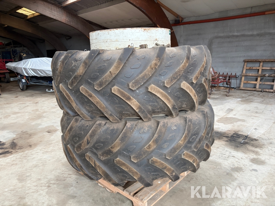 Case tvillinghjul Klæber - 1 styk 