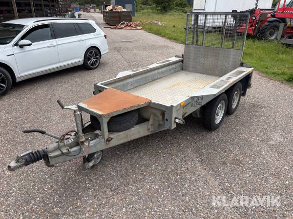 Maskintrailer Ifor Williams 2575kg - med bremser