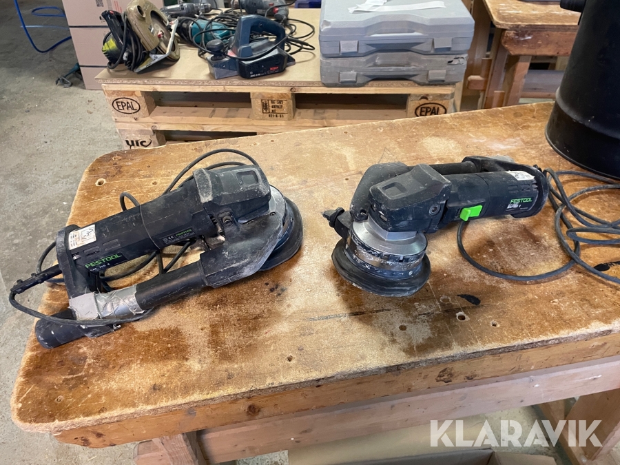 Slibemaskine Festool SAF 750 E 2 stk