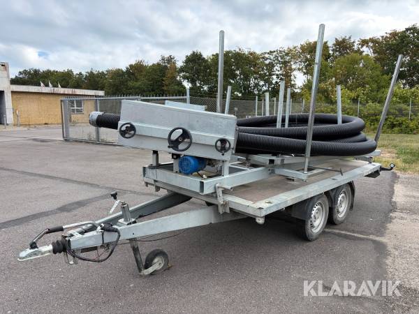 Trailer til pex rør Brenderup - 2000kg