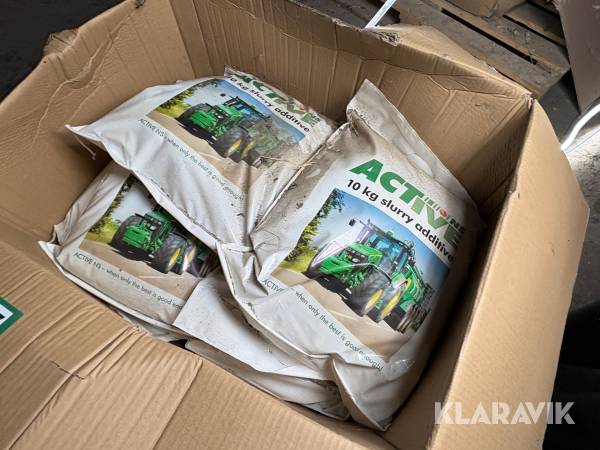 Gylle additive Active 10 sække a 10 kg