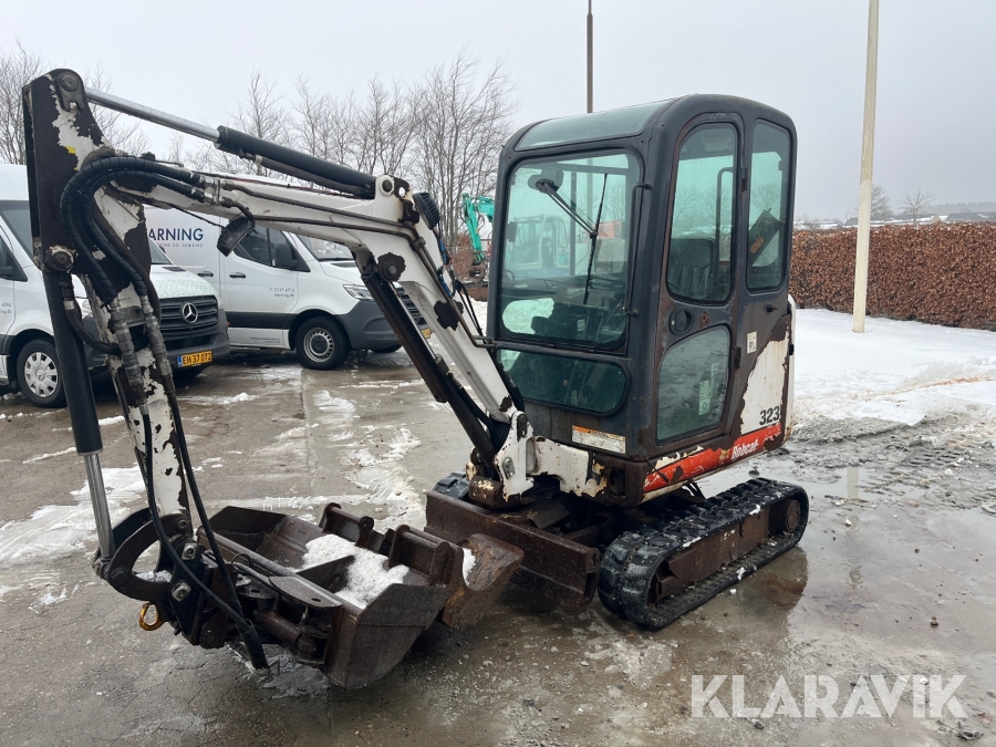 Minigraver Bobcat 323 JJ