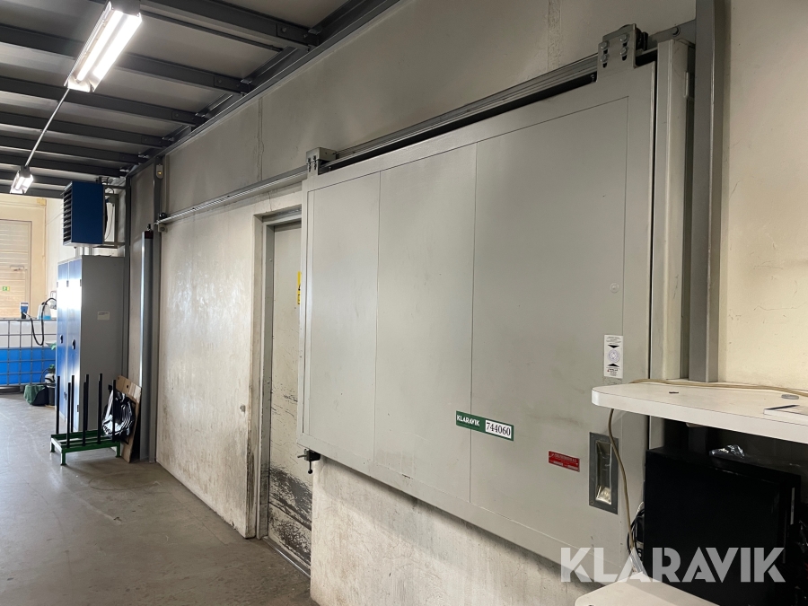 Elektronisk Brand skydedørs Fyns port industri BS-601 2 styk