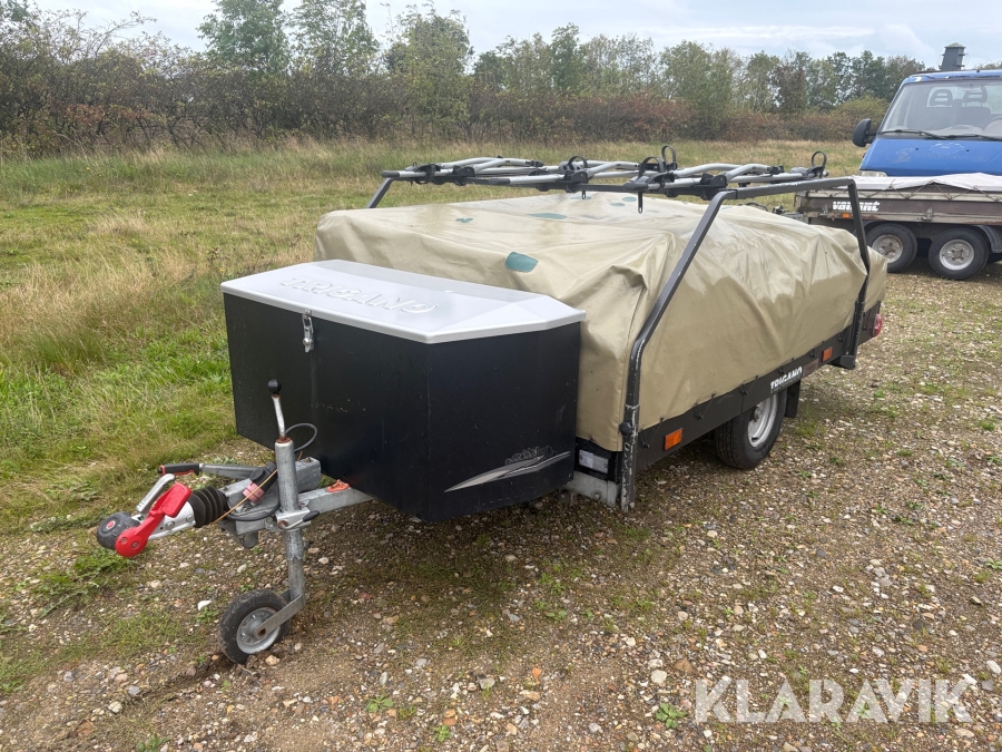 Telttrailer Trigano Galleon 650 kg.