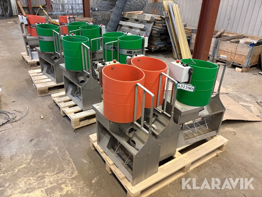 Foderkasser MS Automix  / Porcimixer 40 12 styk