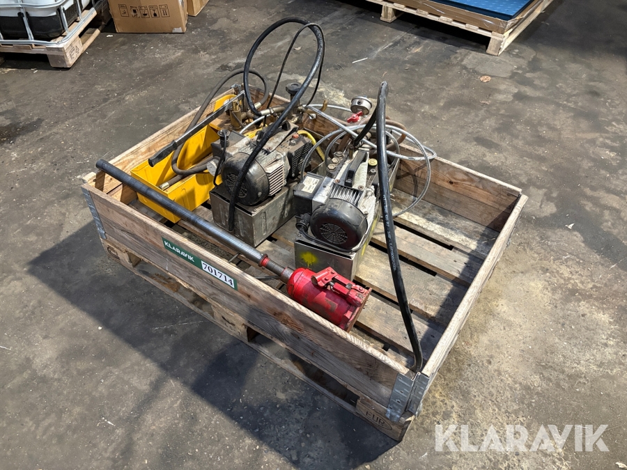 Elektrisk trykprøvepumpe Ridgid 1460-E