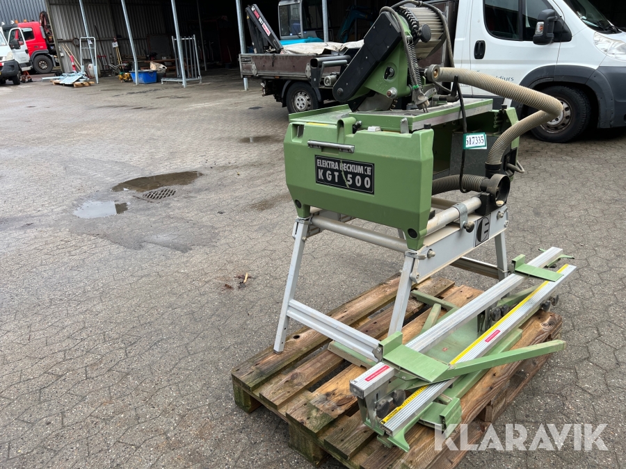 Bordrundsav Elektra Beckum KGT 500