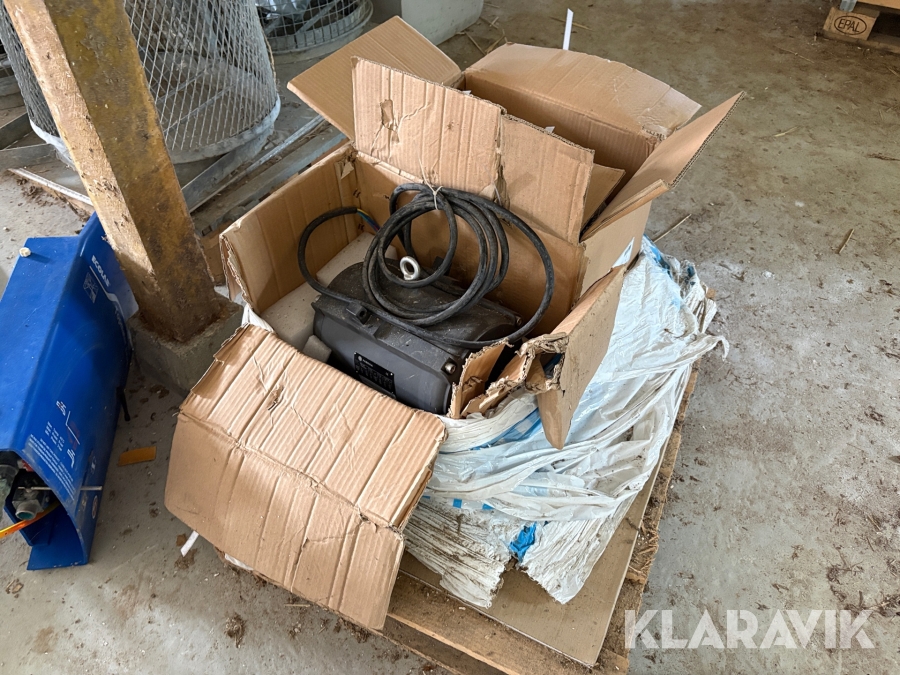 AC-motor Fabrika 3-faset, 2 Styk