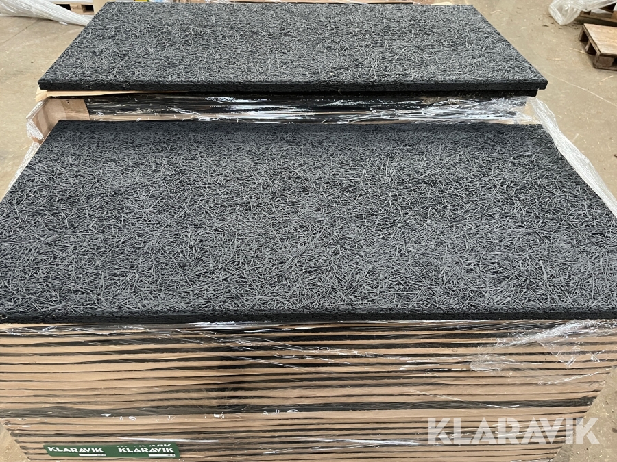 Troldtekt 57,6 m2 Troldtekt Ultra fin - sort