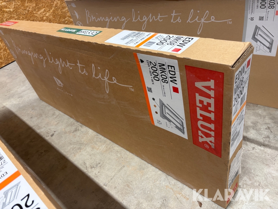 Vinduesinddækning Velux EDW MK08 2000 78 x 140 centimeter 1 styk