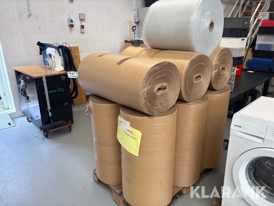 Emballage Bølgepap 80cm x 70m 9 ruller