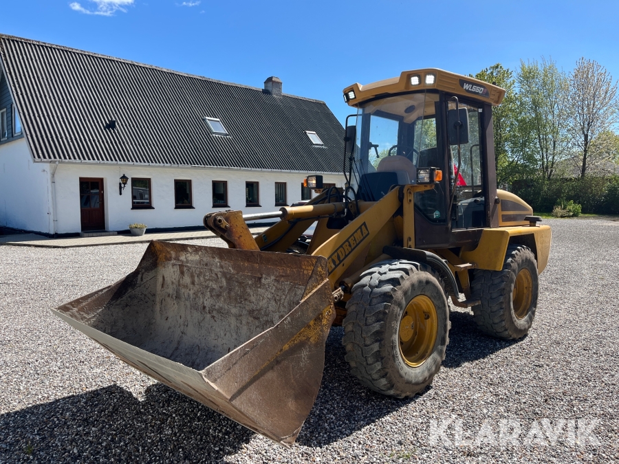 Gummihjulslæsser Hydrema WL550B