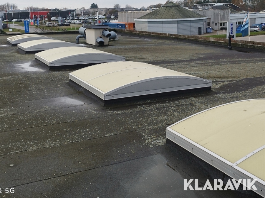 Ovenlys vinduer med åbning - 2 styk