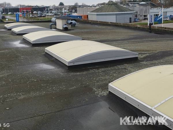 Ovenlys vinduer med åbning - 2 styk