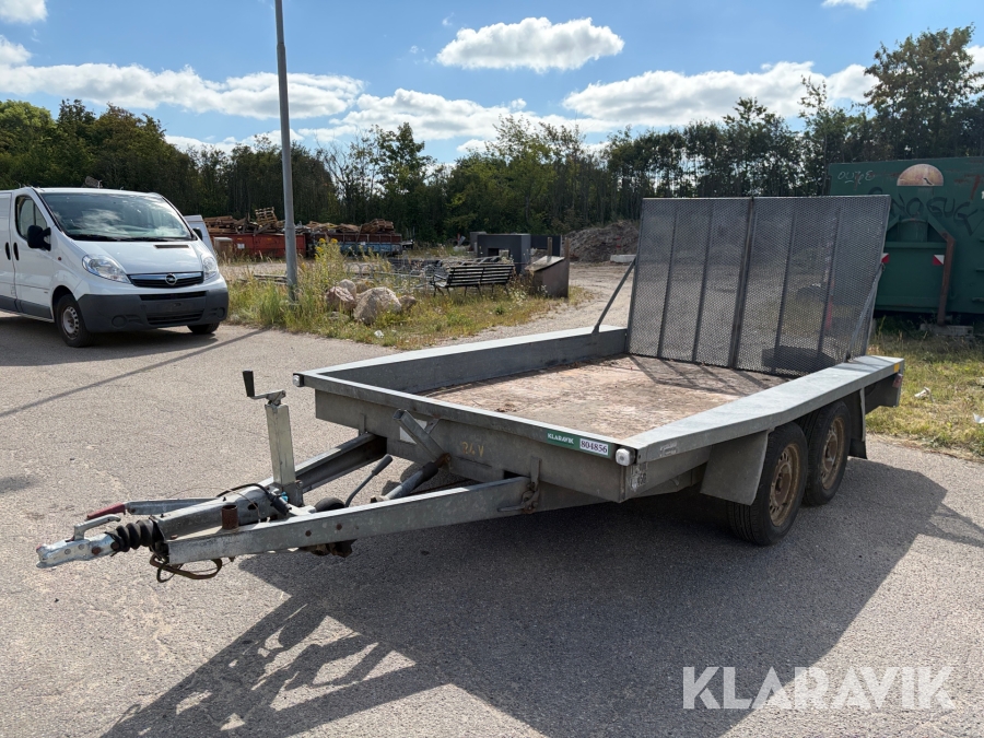 Maskintrailer Brenderup 2005 UT