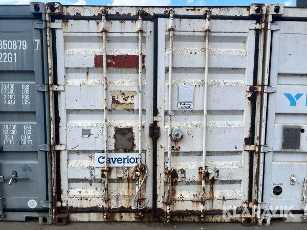 20Fods container med indhold løfte udstyr