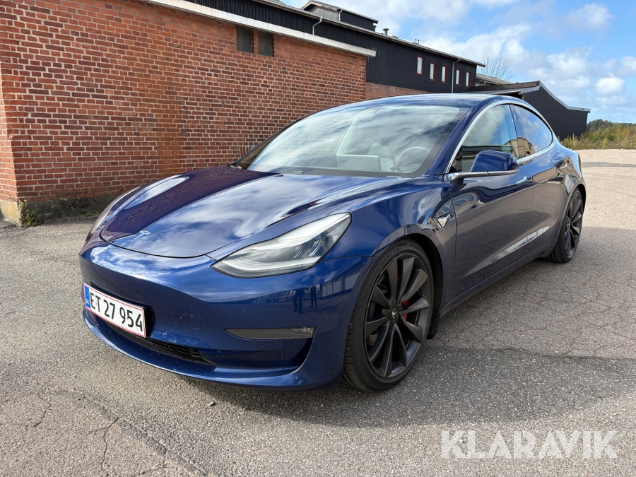 Personbil Tesla Model 3 - performance AWD
