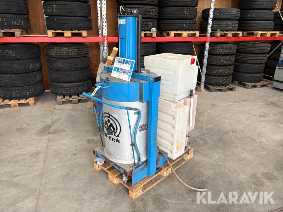 Pappresser/plastikpresser Mil-tek Model 200