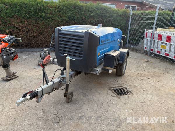 Kabeltrækspil Bagela KW 3000 på trailer med 32 kabel- og wireføringsruller