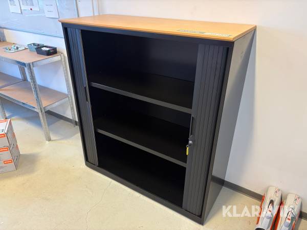 Arkivskab med jalousilåger