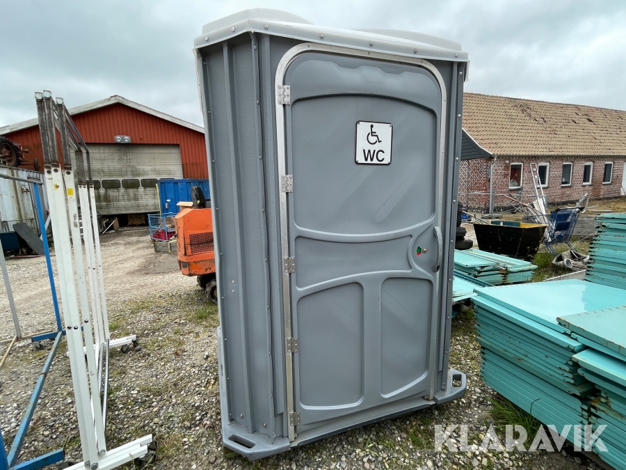 Toiletskur Polyjohn handicaptilgængelig