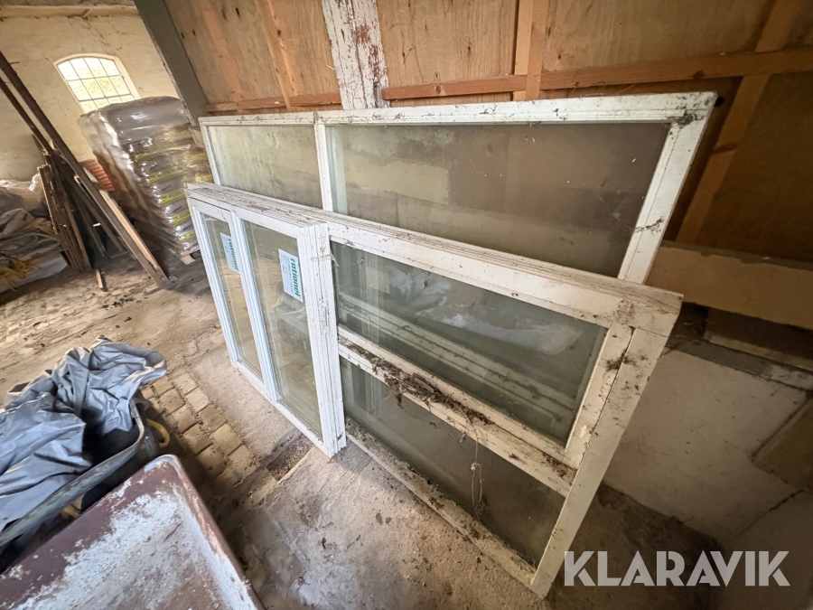 Vinder og glaspartier Rationel 3 styk