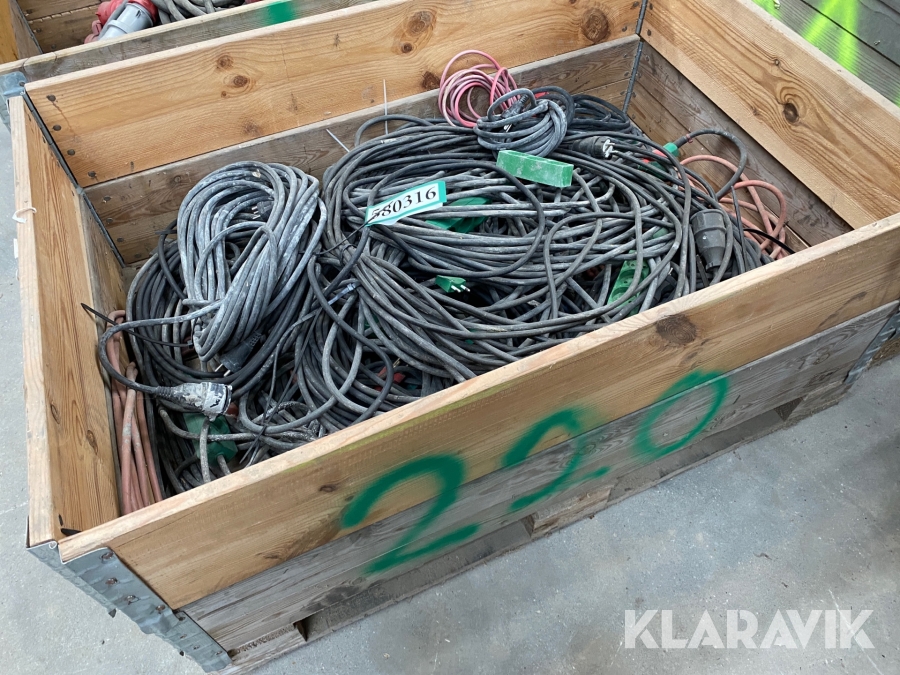 Palle med kabler, Ringsted, Klaravik auktioner