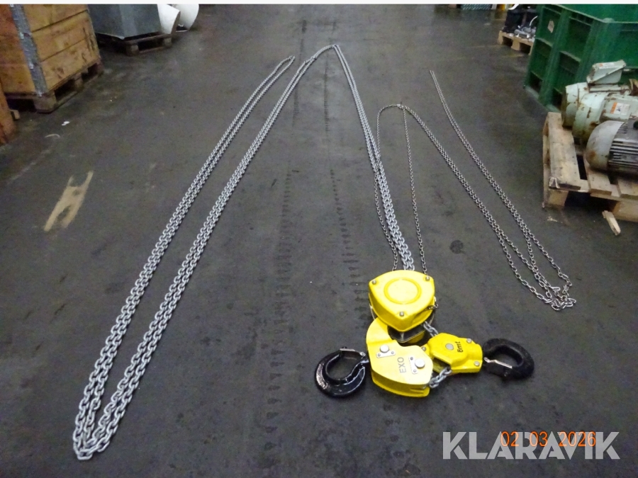 Løftetalje Exo 6 tons