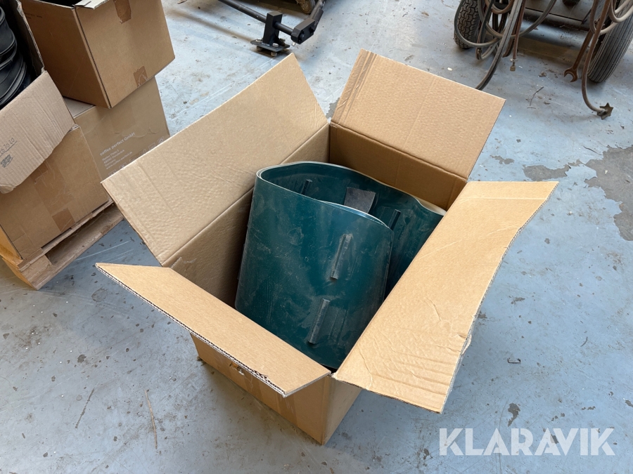 Bånd til transportør 6 meter