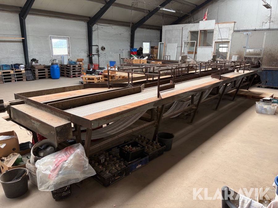 Specielfremstillet sorteringsbånd