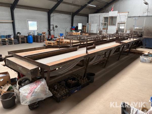 Specielfremstillet sorteringsbånd