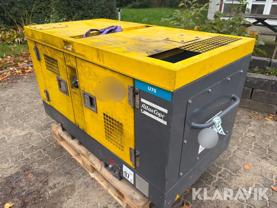 Mobilkompressor Atlas Copco U75 - 14,7kW