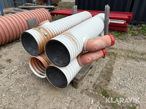 Drænbrønde med sideudløb 4 styk