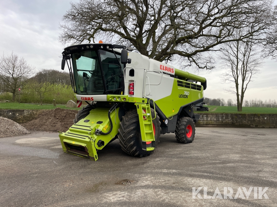 Mejetærsker Claas Lexion 760 skærebord claas varig 930
