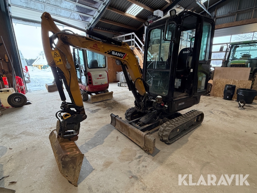 Minigraver Sany SY18C