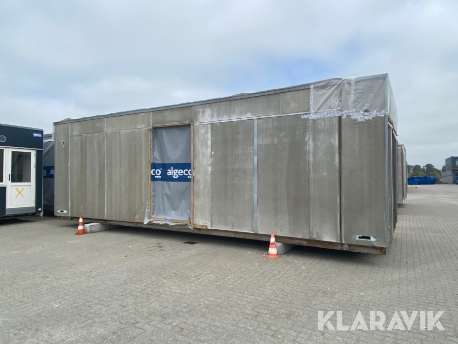 Modul med kontor og 2 toilletter 