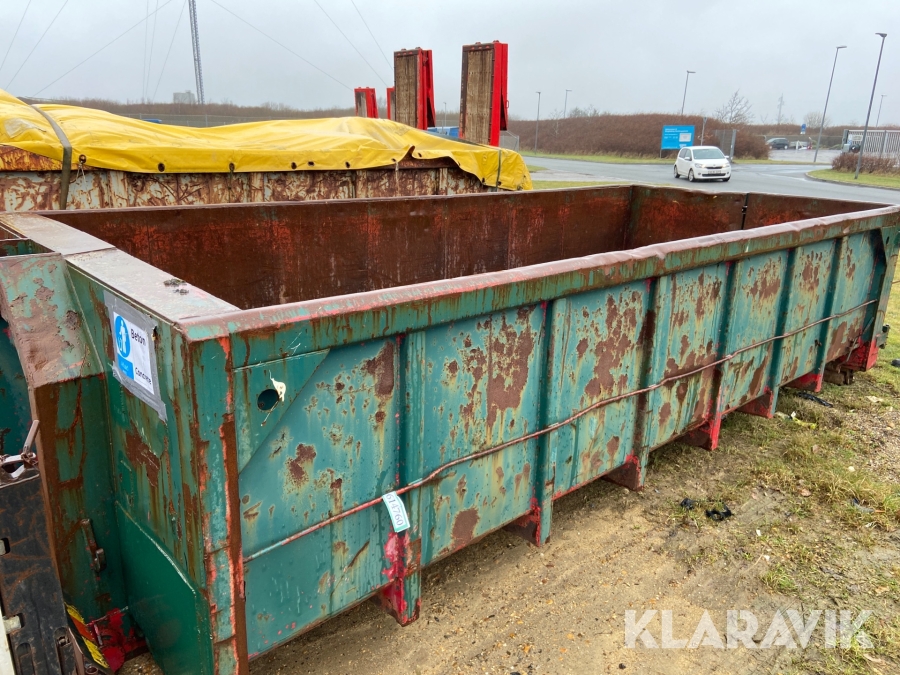 Container med kroghejs