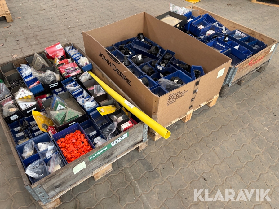 Diverse dyse og fittings. Hardi og øvrige