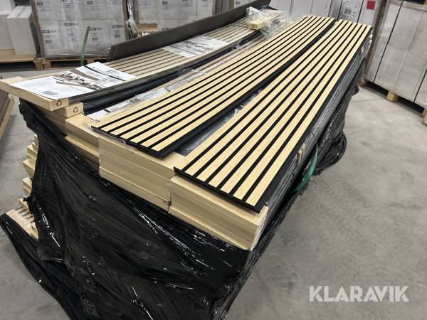 Akustikpaneler Fibrotech Light Oak 40 styk