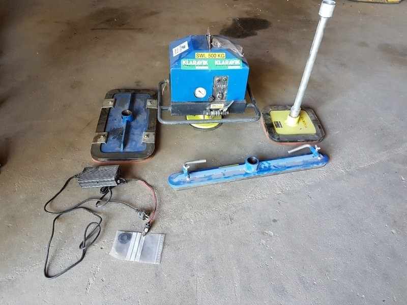 Vakuumsuger med 4 plader