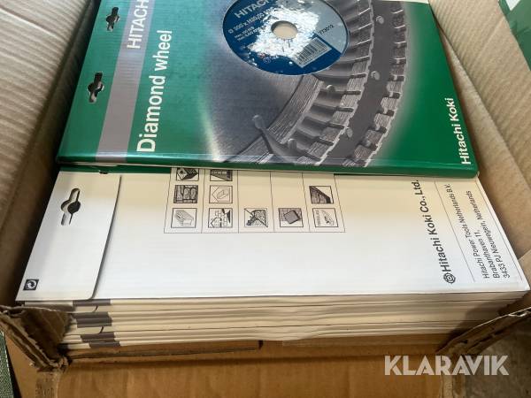 Diamant skæreskiver Hitachi Diamond Wheel 10 styk