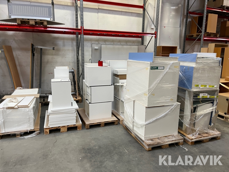 Laboratoriemøbler Byrum Labflex  7 paller