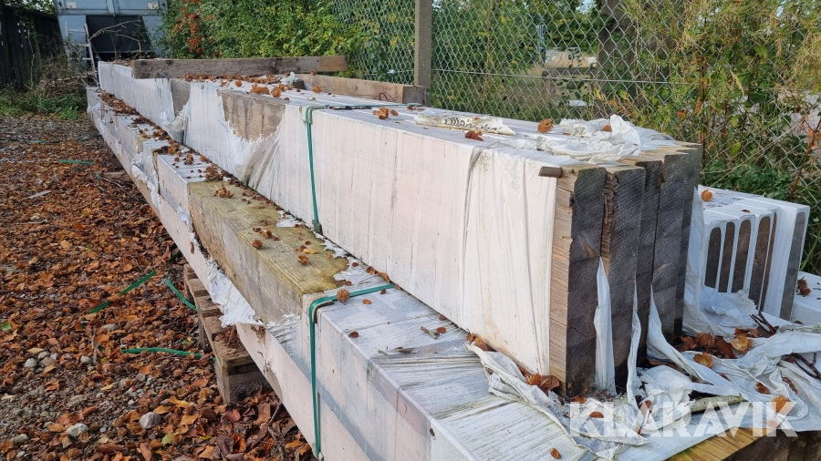 Limtræ 6 styk 45x266x6800mm